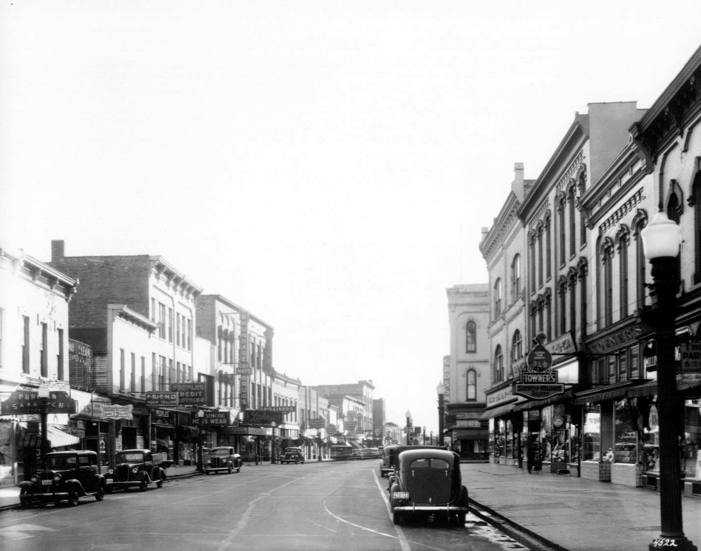 Downtown Muskegon, MI 19251970